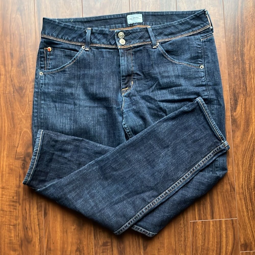 Hudson made in the USA jeans with classic pockets, size 32. Dark wash. - Picture 3 of 13